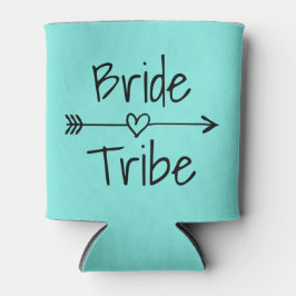 Enfriador De Latas Refrigeradores de bebidas turquesa de la fiesta de