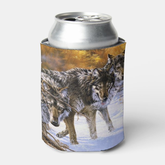 Enfriador De Latas Refrigeradores de bebidas Wolf Pack (Lata Anverso)