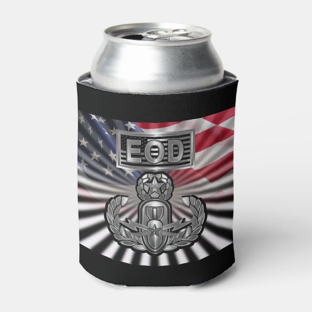 Enfriador De Latas Regalo conmemorativo "EOD Master Blaster" (Lata Anverso)