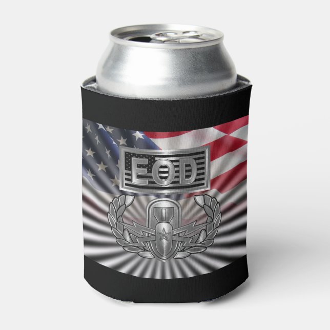 Enfriador De Latas Regalo conmemorativo "EOD Senior" (Lata Anverso)
