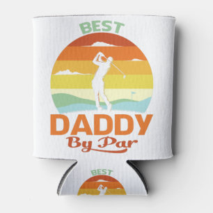 Enfriador De Latas Regalo de camiseta de golf de Mejor Papi por el D