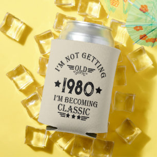 Enfriador De Latas Regalo de cumpleaños vintage personalizado