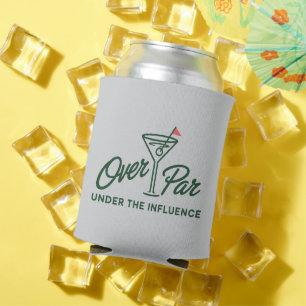 Enfriador De Latas Regalo de golf sobre par y bajo la influencia de g