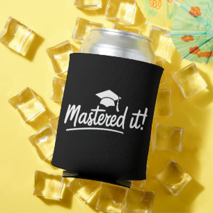 Enfriador De Latas Regalo de graduación de maestría Dominado