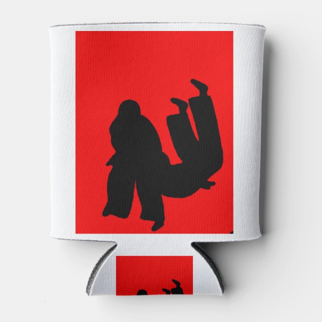 Enfriador De Latas Regalo de judo (Anverso)