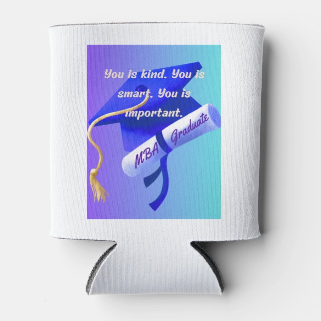 Enfriador De Latas Regalo de MBA (Anverso)