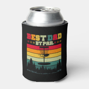 Enfriador De Latas Regalo De Papá Vintage Disk Golf - Mejor Papá Po