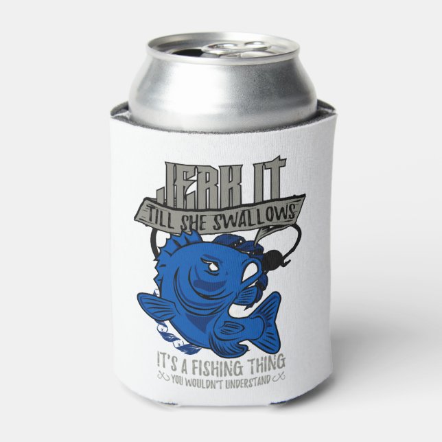 Enfriador De Latas Regalo de pescado (Lata Anverso)