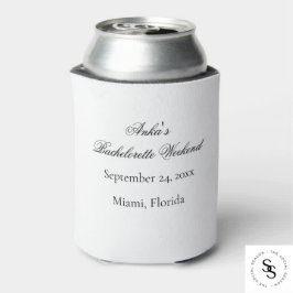 Enfriador De Latas Regalo de Propuesta para Damas de Honor con Flores