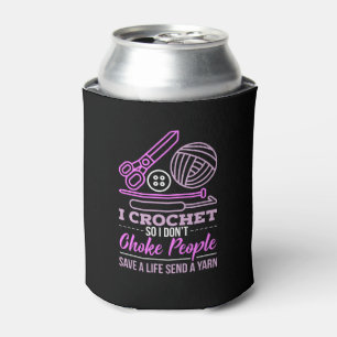 Enfriador De Latas Regalo de punto de crocheting