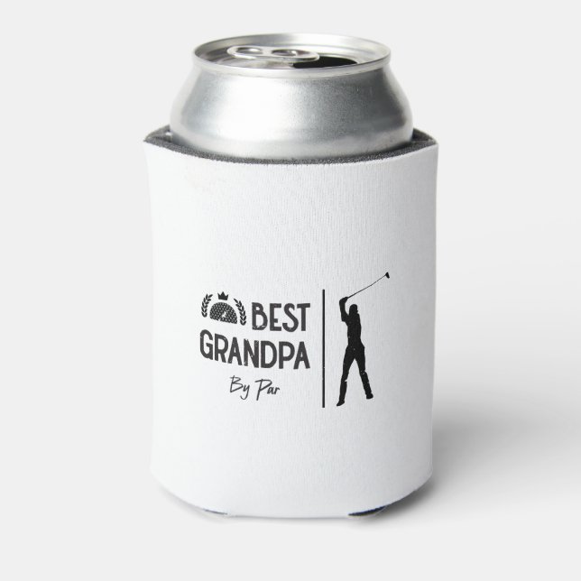 Enfriador De Latas Regalo del Día del Padre | Mejor Abuelo De Par (Reverso de la lata)