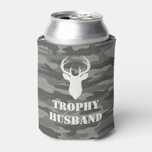 Enfriador De Latas Regalo para esposo trofeo camuflaje esposo