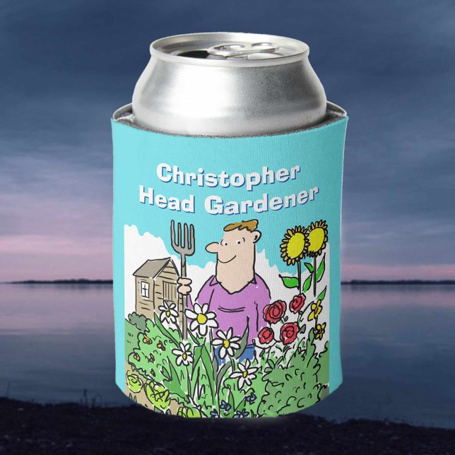Enfriador De Latas Regalo para un jardinero. Agrega tu nombre. Enfria (Subido por el creador)