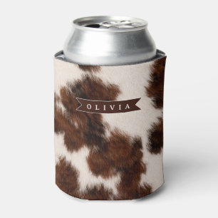 Enfriador De Latas Regalo Personalizado de Estilo Vaquero con Estampa