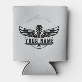 Enfriador De Latas Regalo Personalizado Para Jugadores De Guitarra Dr
