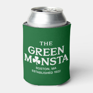 Enfriador De Latas Regalo verde Monsta Boston Green Monstah de béisbo