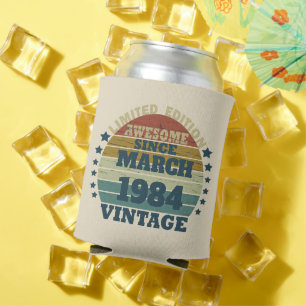Enfriador De Latas Regalos de cumpleaños vintage personalizados