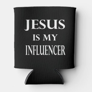 Enfriador De Latas Religión - Jesús es mi influyente