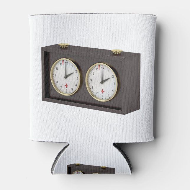 Enfriador De Latas Reloj de ajedrez analógico (Anverso)
