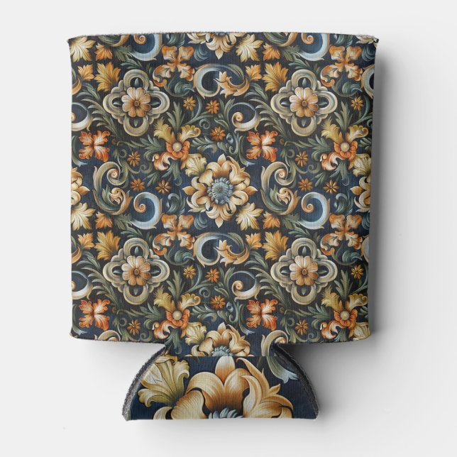 Enfriador De Latas Renacimiento italiano en azul (Anverso)