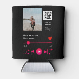 Enfriador De Latas Reproductor de música pareja personalizada código