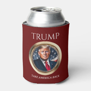 Enfriador De Latas Republicano Colectivo Rojo Donald Trump 2024