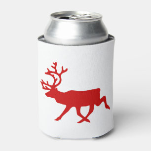 Enfriador De Latas Resto Rojo / Silhouette Caribou