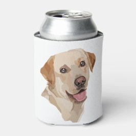 Enfriador De Latas Resumen de arte de labrador