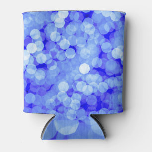 Enfriador De Latas Resumen de Bokeh Azul: fondo clásico