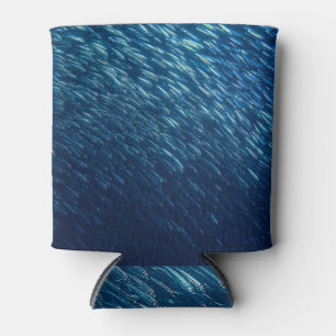 Enfriador De Latas Resumen de la escuela de peces subacuáticos