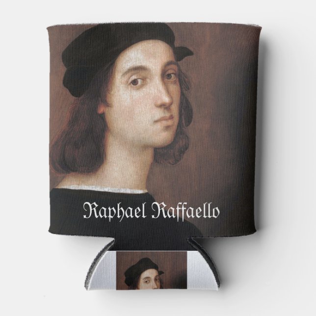 Enfriador De Latas Retrato de Rafael Raffaello (Anverso)