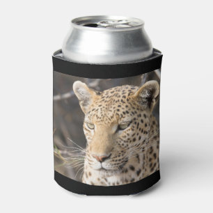 Enfriador De Latas Retrato leopardo