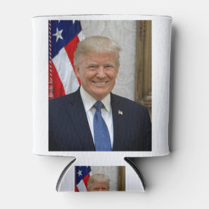 Enfriador De Latas Retrato presidencial oficial de Donald Trump