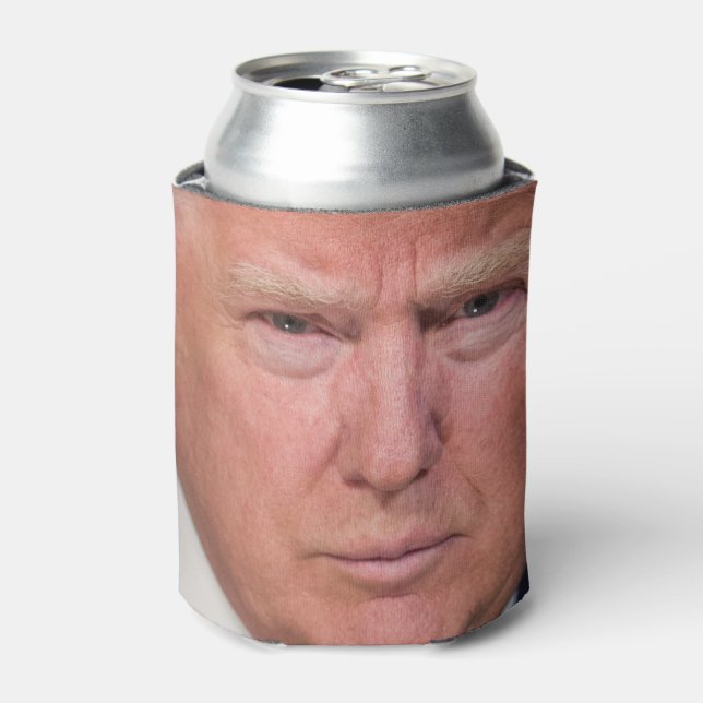 Enfriador De Latas Retrato presidencial oficial de Donald Trump (Lata Anverso)