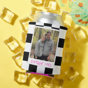 Enfriador De Latas Retro 40.º Nacimiento Vintage 1982 Veriker Can Coo