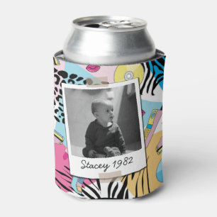 Enfriador De Latas Retro 80 Ochenta 40 cumpleaños foto vintage