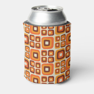 Enfriador De Latas Retro años 70 mediados de siglo Orange y marrón ge