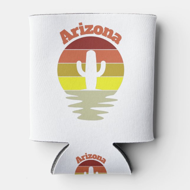 Enfriador De Latas Retro Arizona (Anverso)
