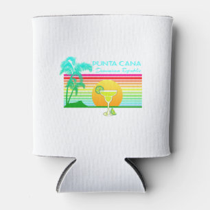Enfriador De Latas Retro Beach Punta Cana Margarita
