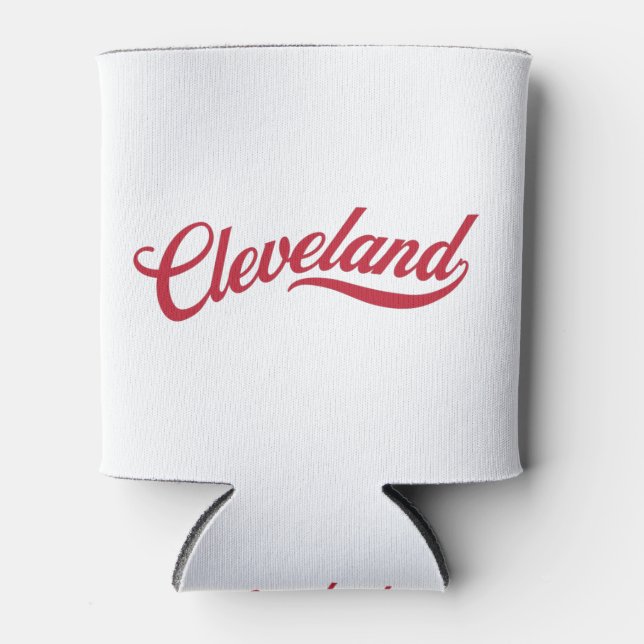 Enfriador De Latas Retro Cleveland (Anverso)