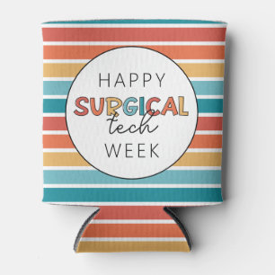 Enfriador De Latas Retro Happy Surgical Tech Week
