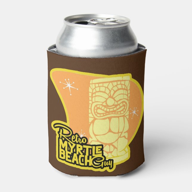Enfriador De Latas Retro Myrtle Beach Guy (Lata Anverso)