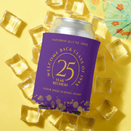 Enfriador De Latas Reunión de la Escuela Purple & Gold