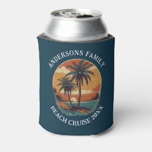 Enfriador De Latas Reunión de la familia de palmeras tropicales de va