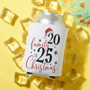 Enfriador De Latas Reunión del Equipo de Navidad Familiar 2025 de Coi