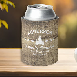 Enfriador De Latas Reunión familiar o viaje | Árboles madereros rústi