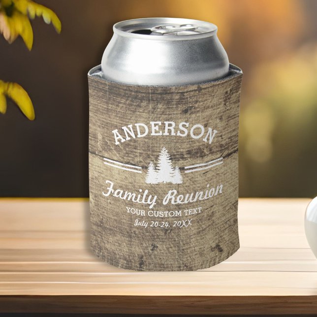 Enfriador De Latas Reunión familiar o viaje | Árboles madereros rústi (Subido por el creador)