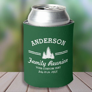 Enfriador De Latas Reunión familiar o viaje   Pinos Rústicos