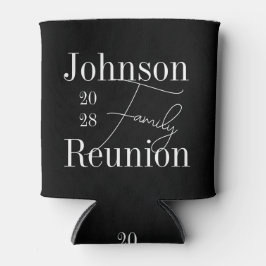 Enfriador De Latas Reunión familiar personalizada moderna de color bl