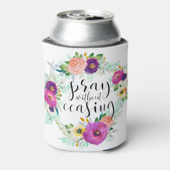 Enfriador De Latas Rezar sin cesar (Reverso de la lata)